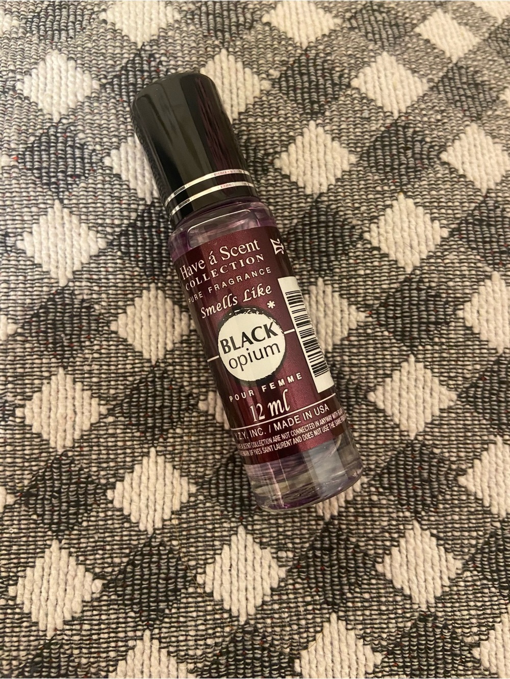 Black Opium Body Oil Roller - Purple